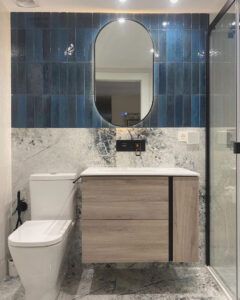 reforma baño elegante innovador