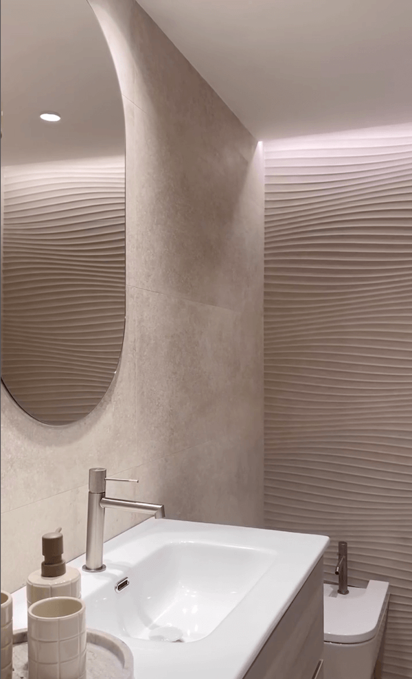 Reforma de baño moderno