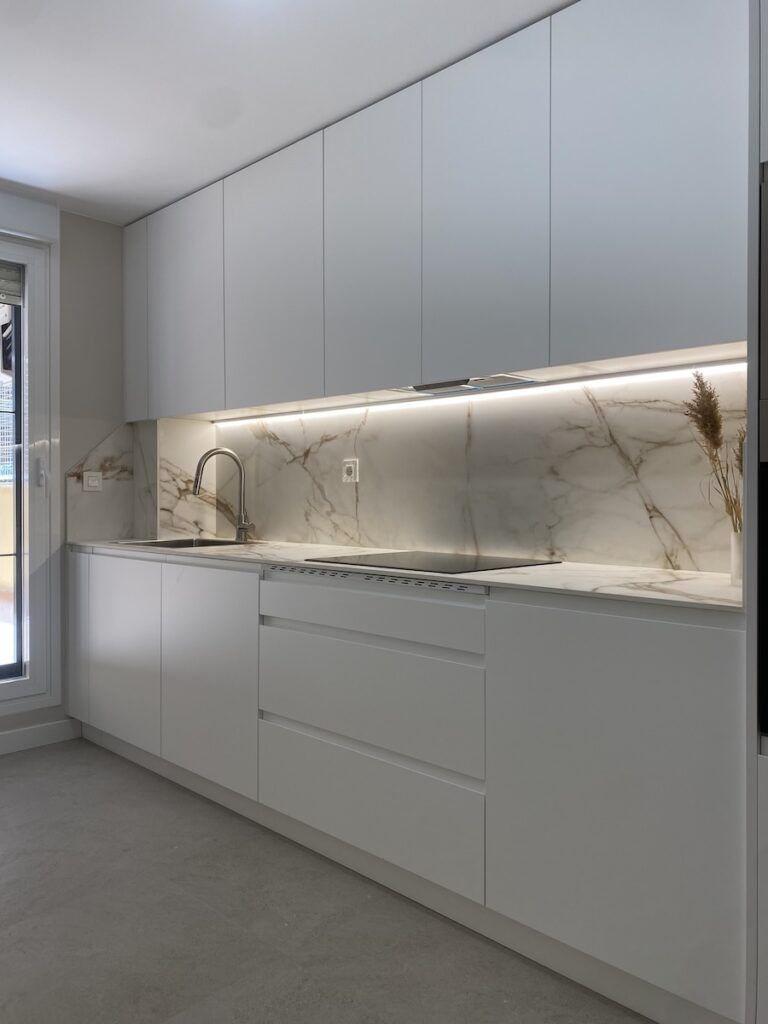 Reforma integral de cocina moderna