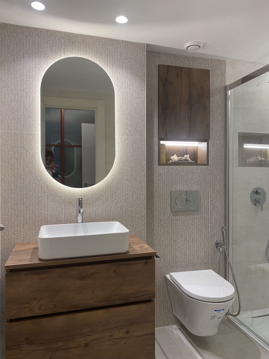baño moderno con ducha Zaragoza