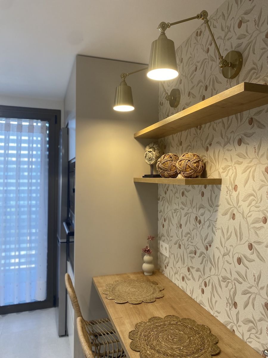 Reforma de cocina con office en Zaragoza