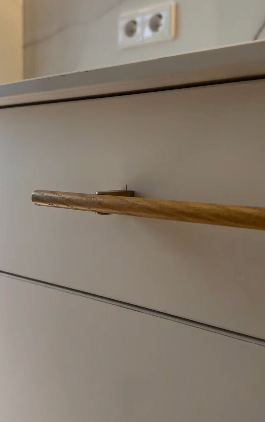 tiradores madera cocina